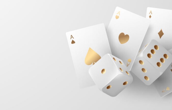 dice casino chips flying realistic tokens for gambling, cash for roulette or poker,